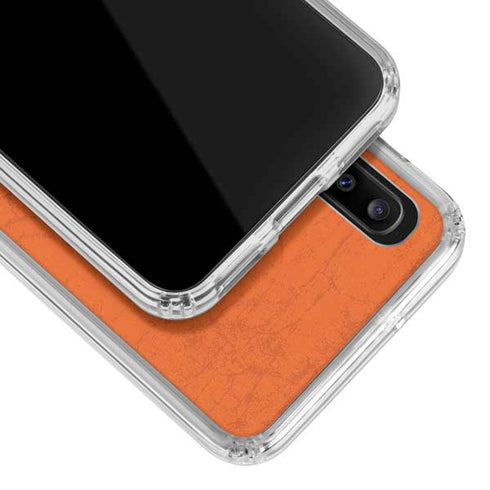 NBA Phoenix Suns Distressed Galaxy A20 Clear Case